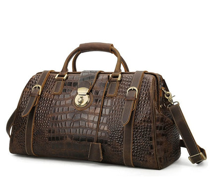 sac-de-voyage-vintage-motif-crocodile