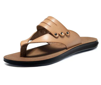 sandale-minimaliste-cuir-marron-design-epure