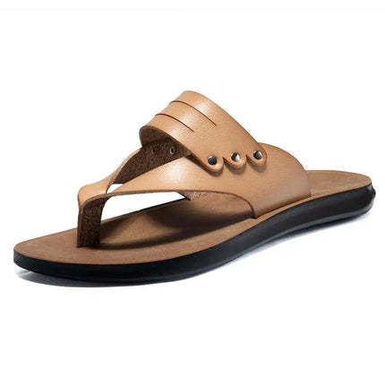 sandale-minimaliste-cuir-marron-design-epure