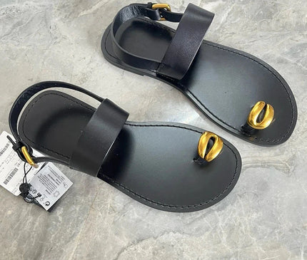 sandales-minimalistes-noires-cauri-dore