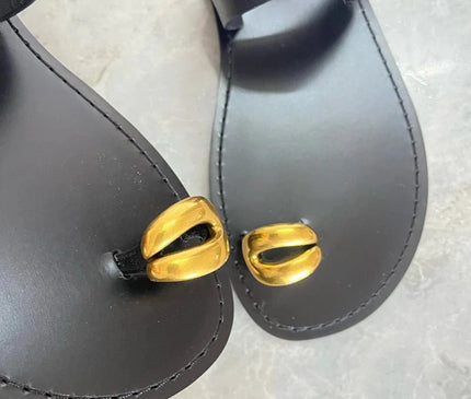 sandales-minimalistes-noires-cauri-dore