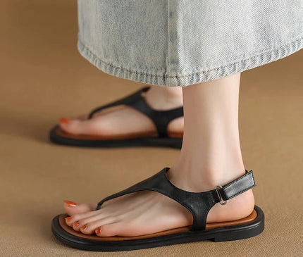sandales-bride-minimalistes-marron-noir