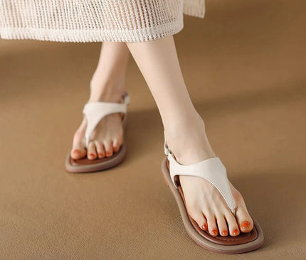 sandales-bride-minimalistes-marron-noir