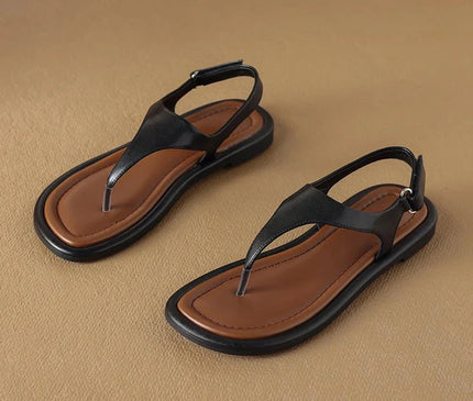 sandales-bride-minimalistes-marron-noir