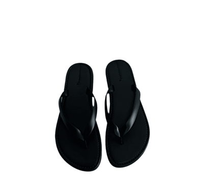 sandales-decontractees-noir-blanc-lanieres-croisees