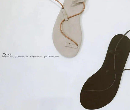 sandales-minimalistes-legeres-lanieres-entrelacees