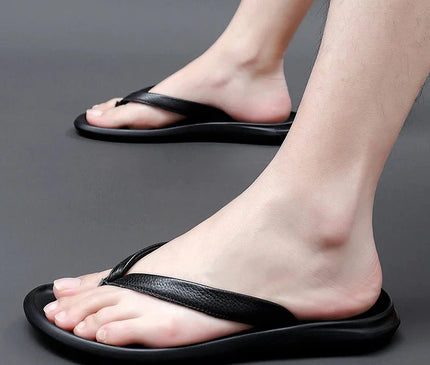 tongs-homme-minimalistes-bride-cuir